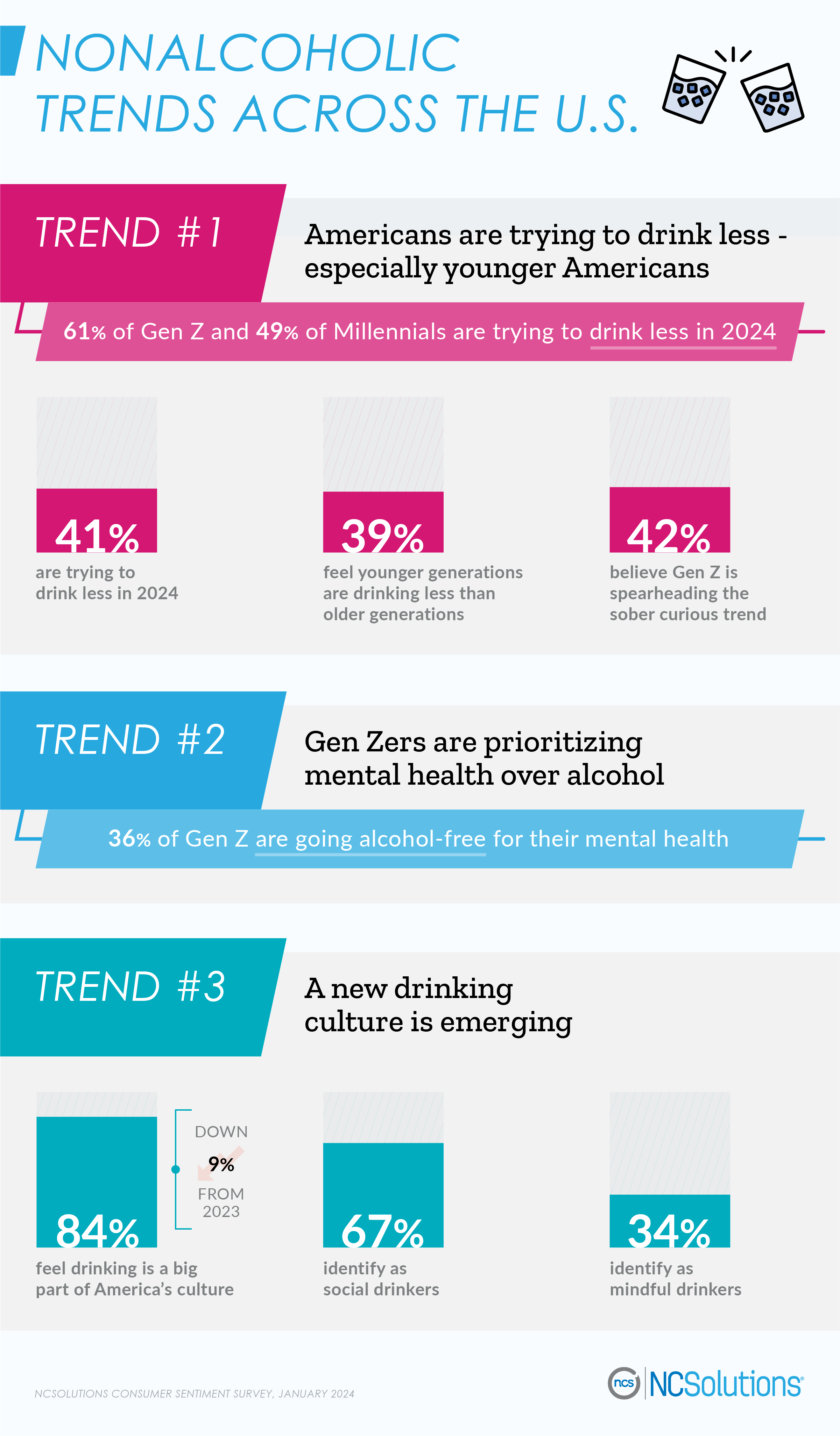Nonalcoholic trends in 2024 - report by ncsolutions.com 